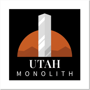 Utah Monolith Posters and Art